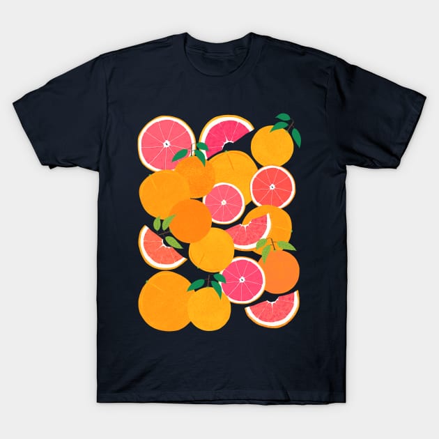 Grapefruit Harvest T-Shirt by LeanneSimpson